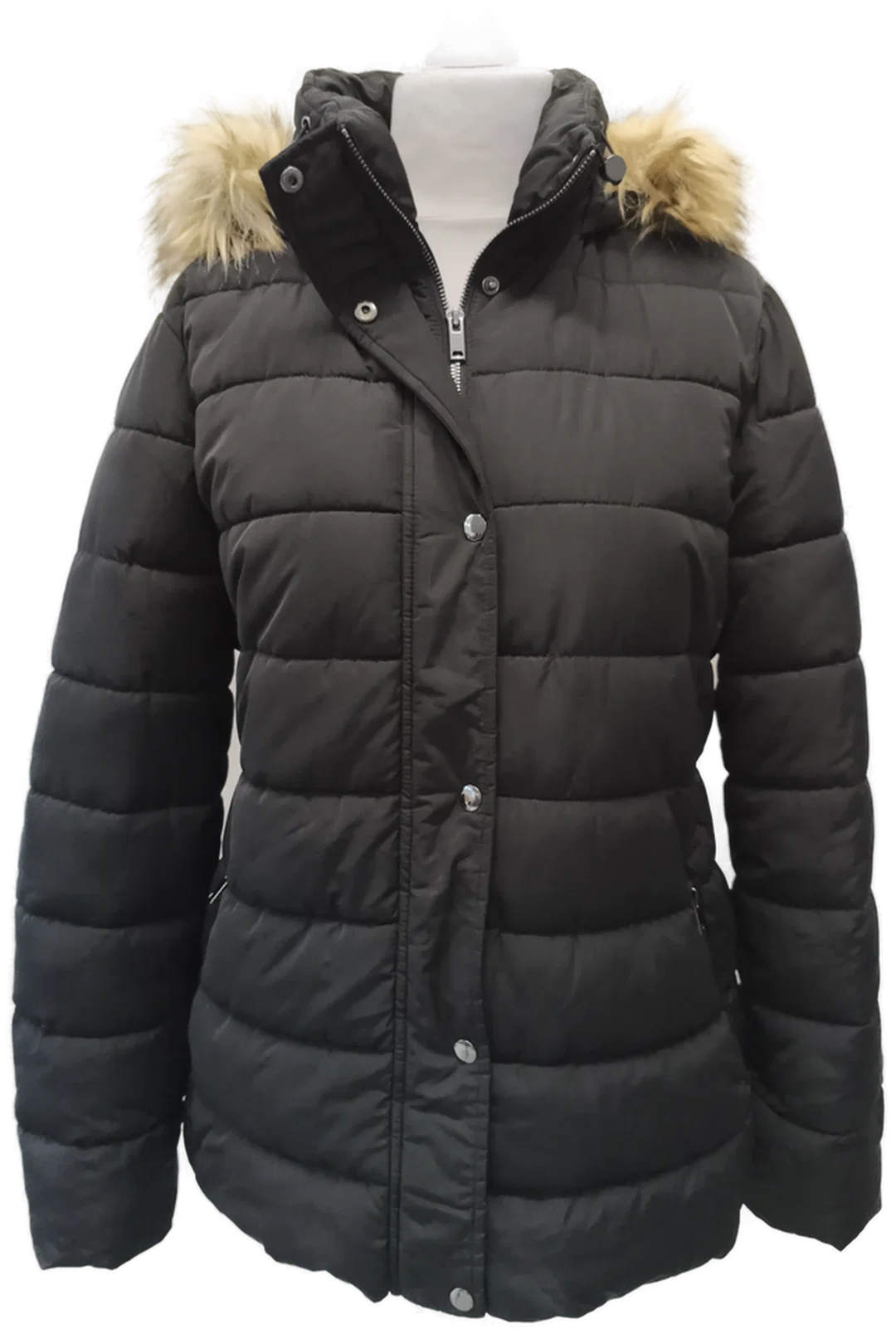 C&A, Steppjacke mit Kapuze Damen, Gr. 44 – Bild 2