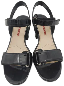 Prada Damen Sandale schwarz Gr. 37 - Bild 3