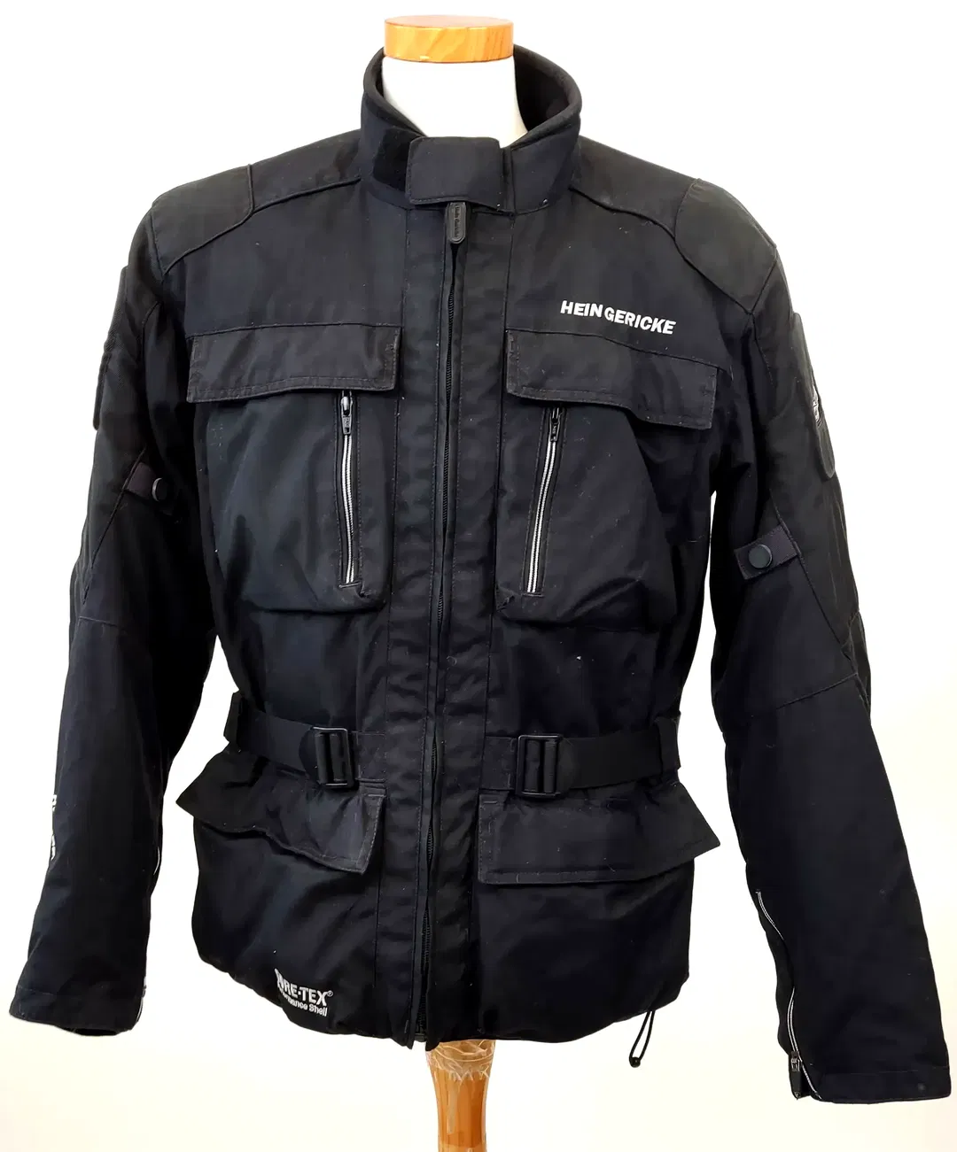 Hein Gericke Motorradjacke Herren schwarz - Gr. 54 - Bild 1