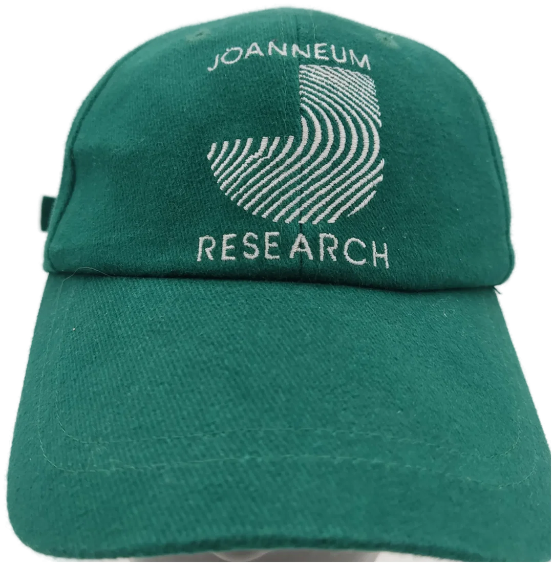 Baseballkappe grün mit Aufdruck "Joanneum Research" one size (verstellbar) – Bild 3