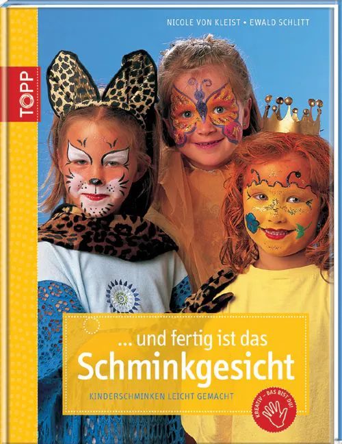 Fertig ist das Schminkgesicht – Bild 1