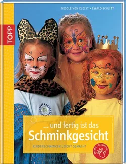 Fertig ist das Schminkgesicht