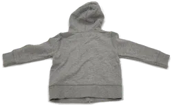 Tommy Hilfiger Kinderhoodie/Kindersweatjacke mit ZIP in grau, Größe 86 - Bild 2