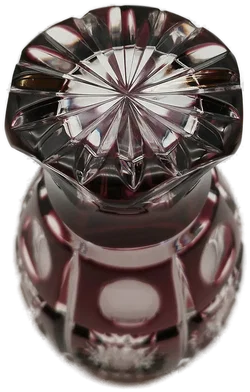 Böhmischer Kristallbecher Bleikristall Transparent | Sammlerstück - Bild 4