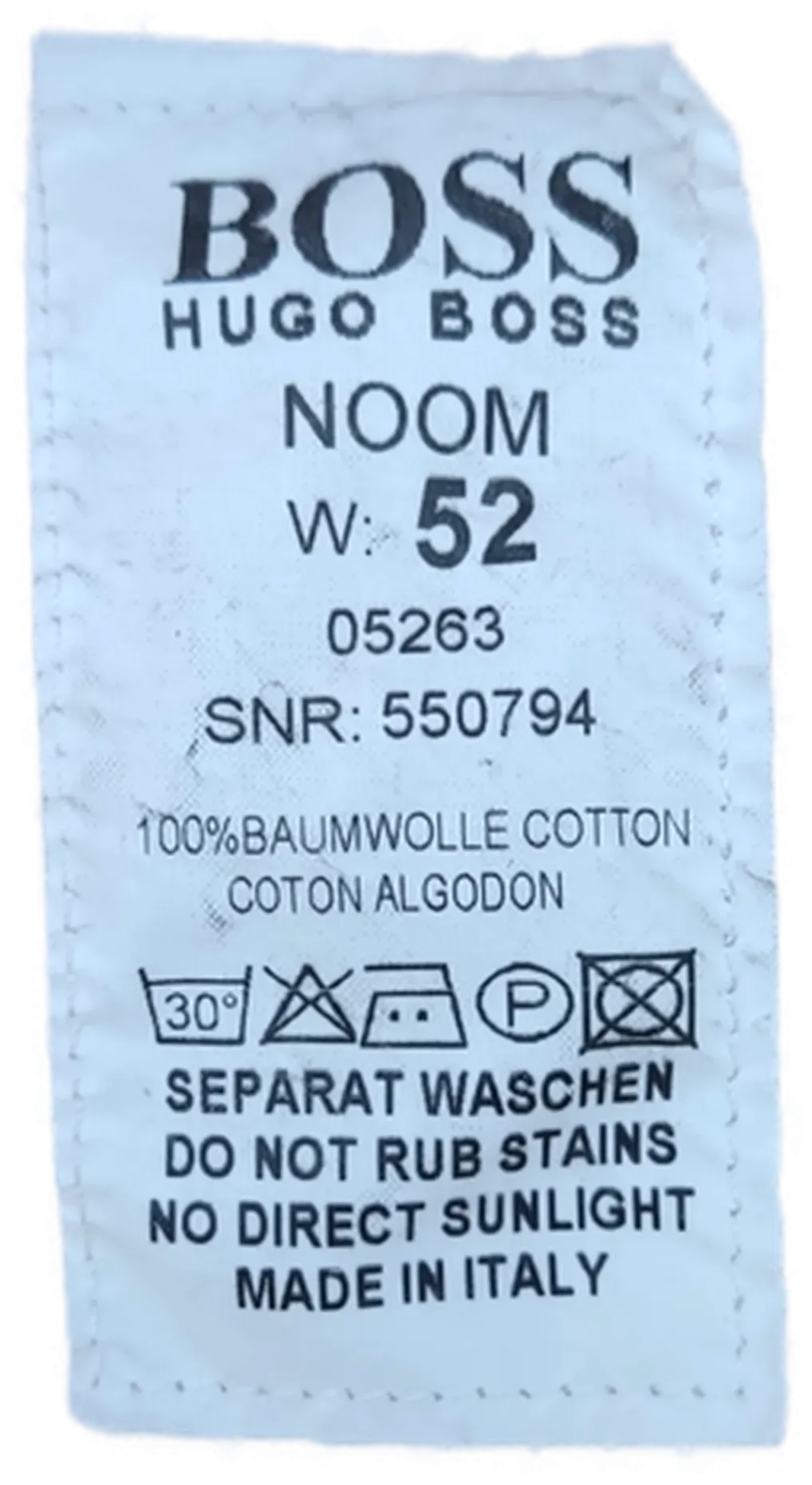 Boss Herren Hose gelb Gr. W 52 – Bild 4