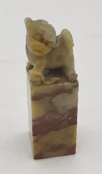Chinesisches Speckstein Siegel - Bild 2