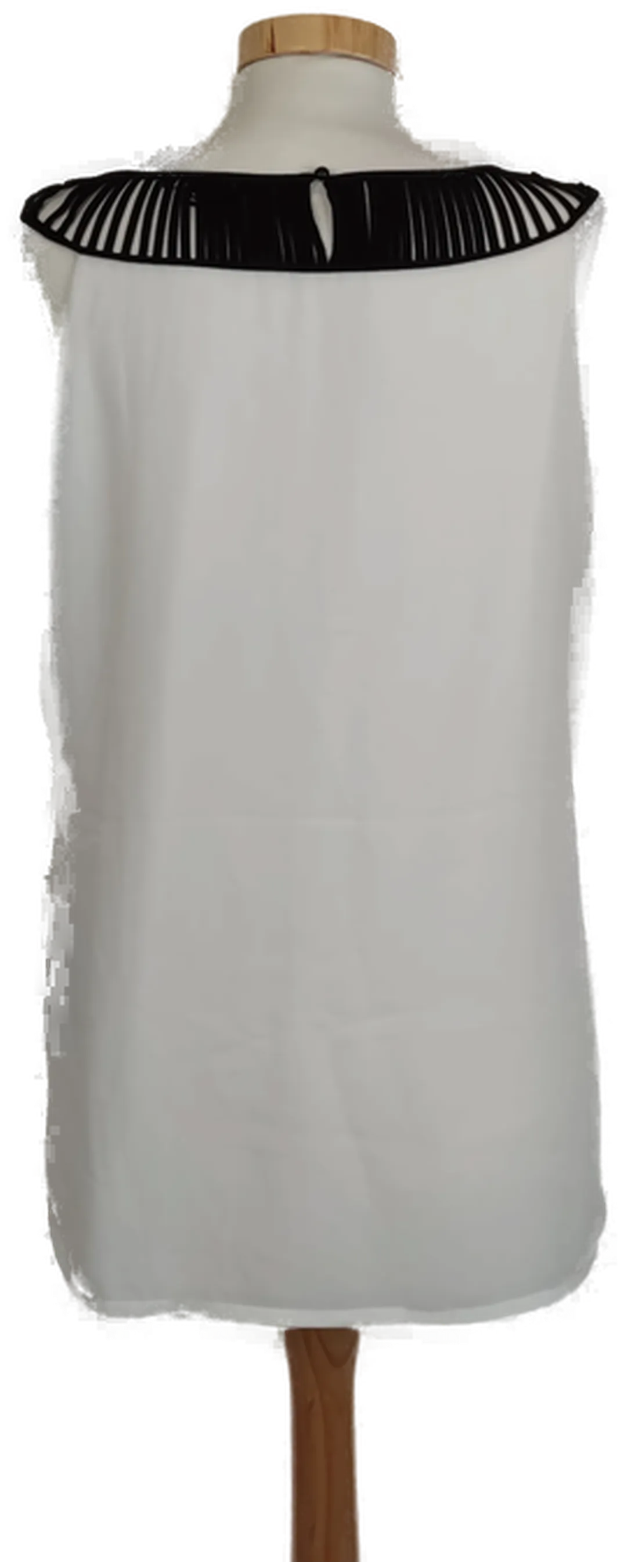 Comma Damen Shirt weiß/schwarz Gr. 38 – Bild 2