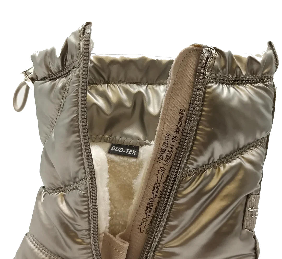 Tamaris Damen Schneestiefel Champagne Gr. 38 – Bild 8