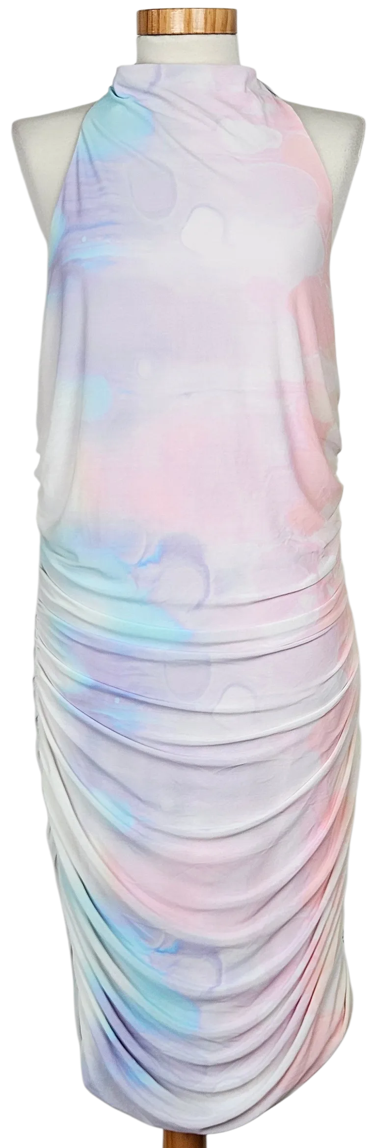 Zara Damen Midikleid, multicolor - Gr. XL  - Bild 1
