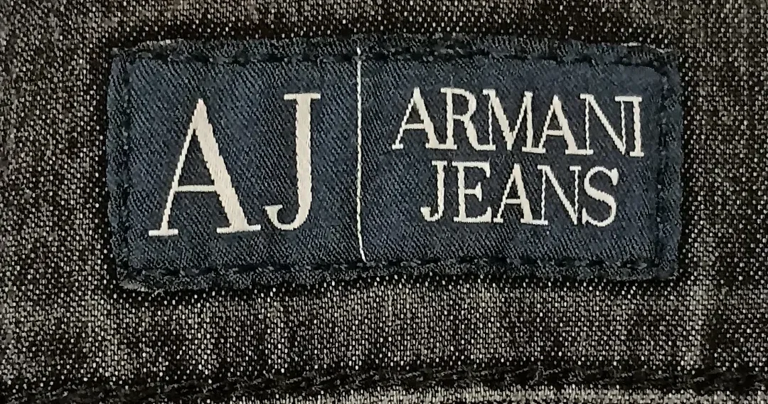 Armani Jeans Herrenjeans anthrazit Gr. 36 – Bild 3
