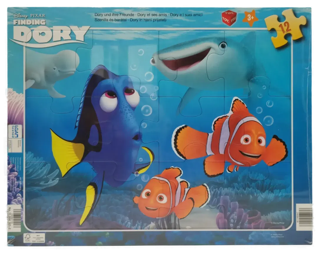 Kinderpuzzle Disney Pixar, 12 Teile | Originalverpackt - Bild 1