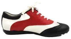 Walter Genuin Damengolfschuhe schwarz/weiß/rot Gr. 37 – Vorschau 7