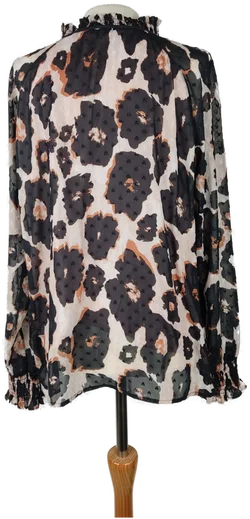Comma Langarmshirt Animal-Print Gr. 44 | Design-Liebling - Bild 2