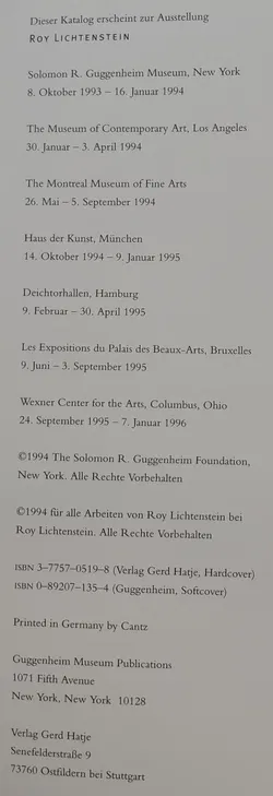 Roy Lichtenstein - Diane Waldman - Bild 4