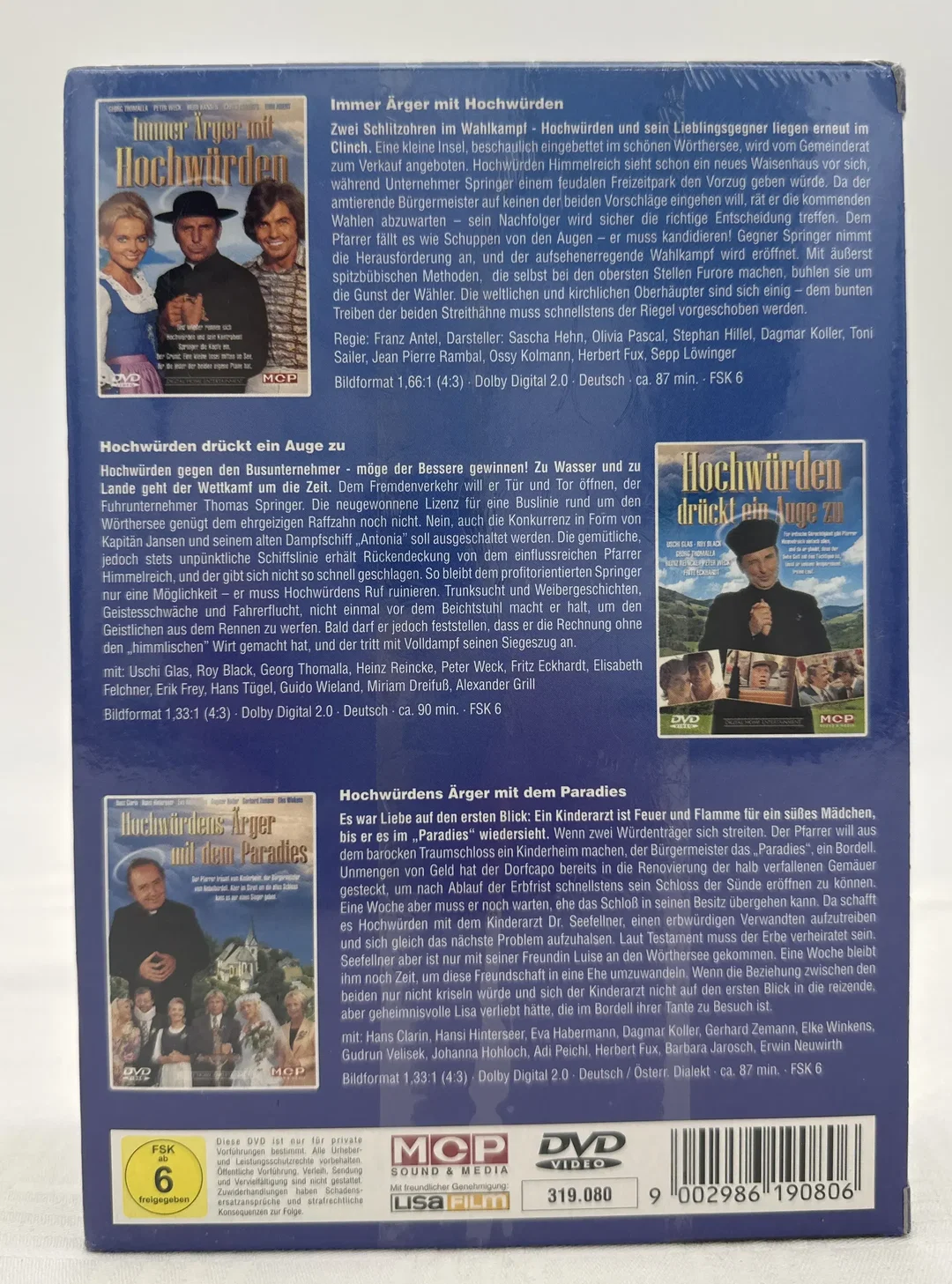 3er Set DVD - Hochwürden Kult-Komödien-Sammeledition – Bild 2