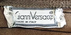 Gianni Versace Langarmshirt olivegrün schimmernd Gr. XXL – Vorschau 4