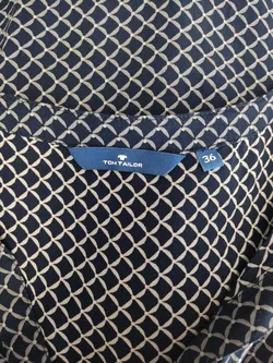 Damen Kurzarm-Bluse Tom Tailor Viskose | Zeitloser Begleiter - Bild 4