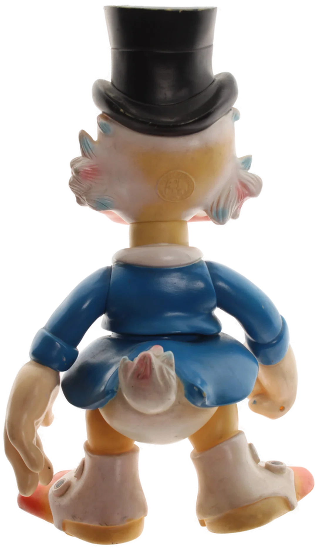 Vintage Onkel Dagobert "Duck" Figur – Walt Disney Productions, 36 cm, Kunststoff – Bild 4