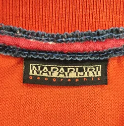 Napapijri Herren Shirt orange Gr. L - Bild 4