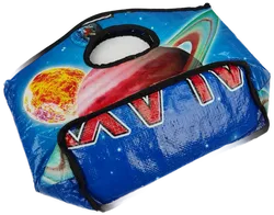 Rebagz Upcycling Damen Tragetasche bunt - Bild 2