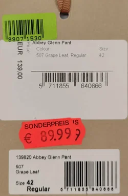 Mos Mosh Herrenhose grau gemustert Gr. 42 – Vorschau 6