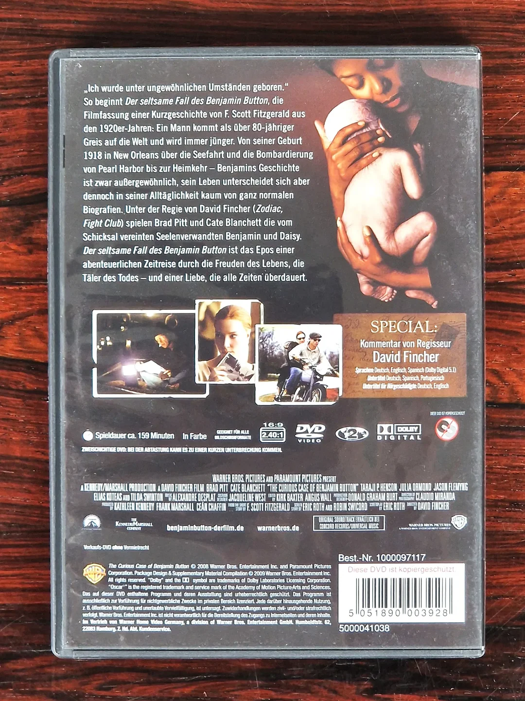 Der seltsame Fall des Benjamin Button - Film - DVD – Bild 2