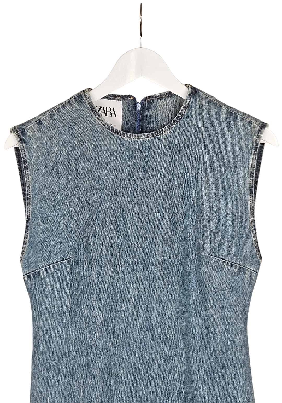 ZARA Damen Jeanskleid, blau - Gr. S – Bild 3