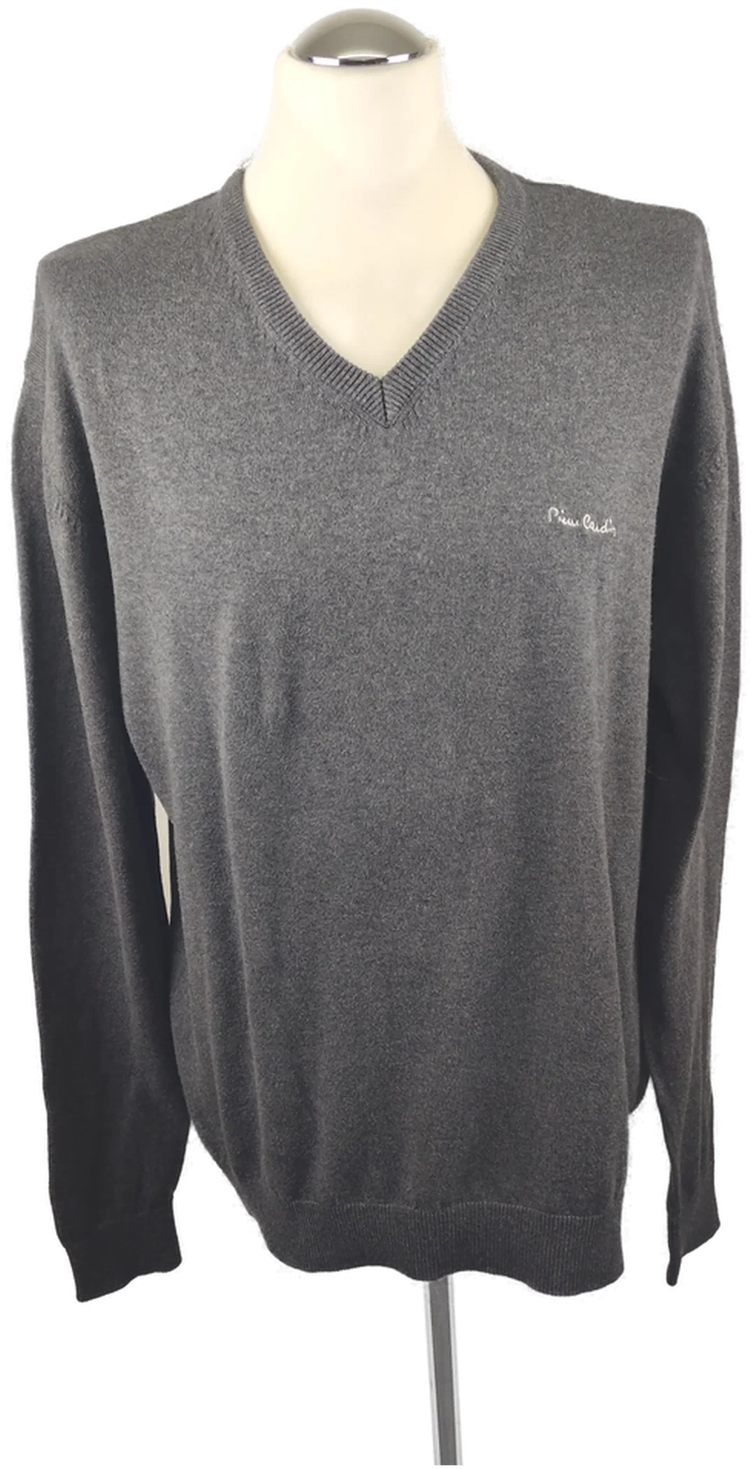 Herrenpullover Pierre Cardin Grau Größe 56 | Zeitloser Klassiker – Bild 1