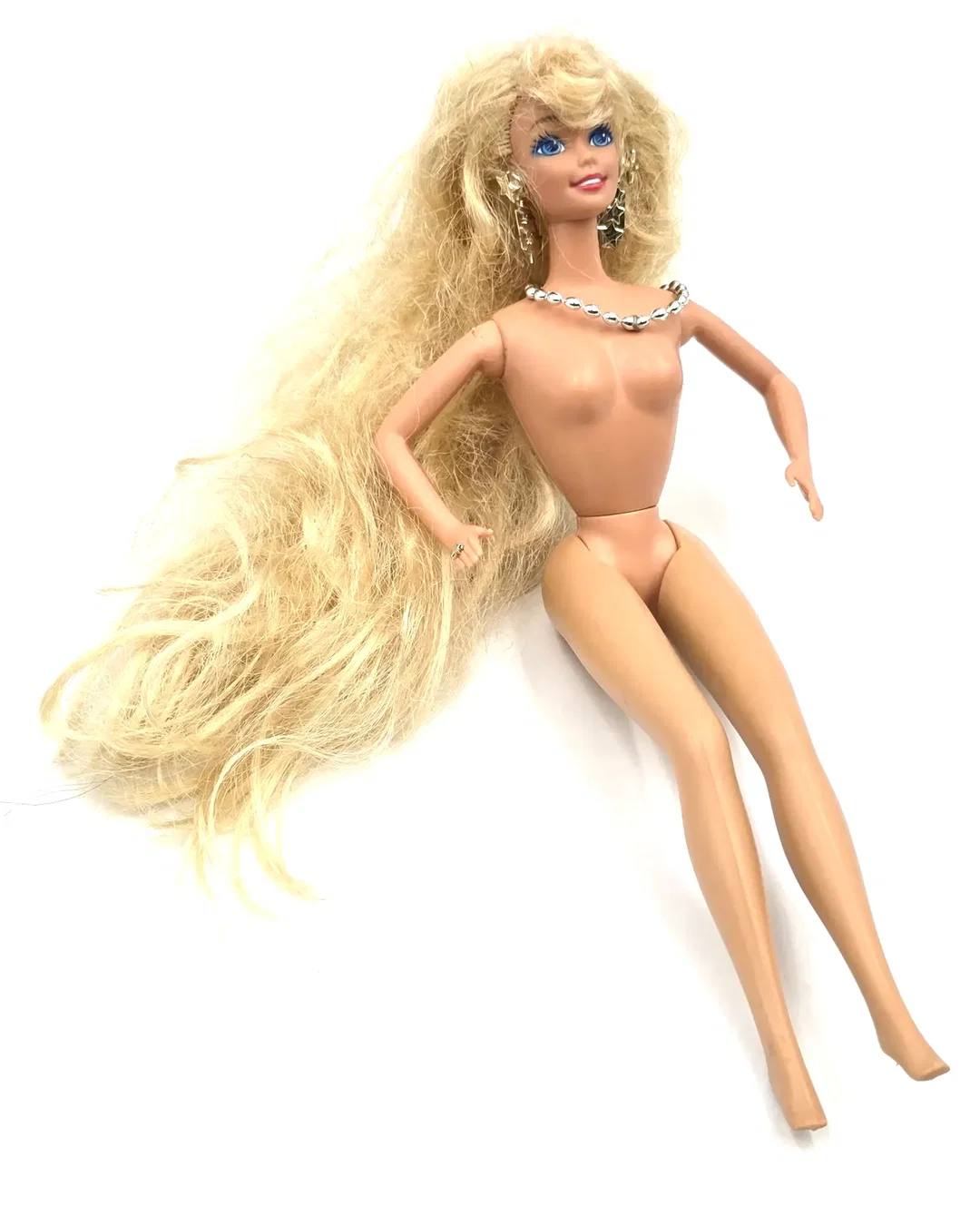  Mattel Barbie-Puppe mit blond glatten Haaren  - Bild 1