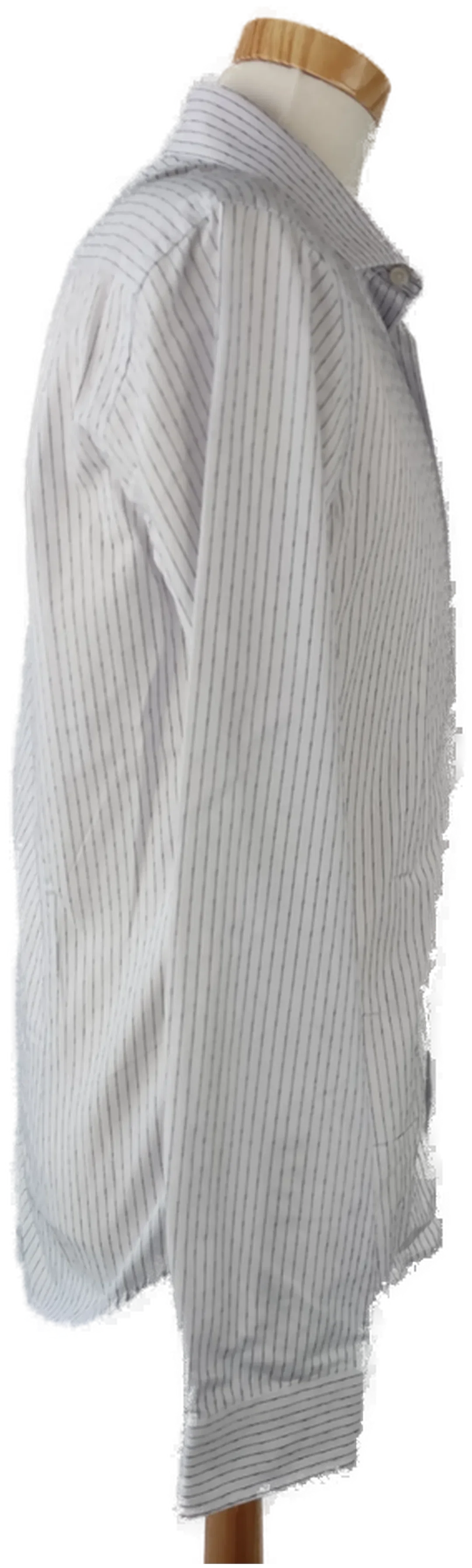 Smog Herrenhemd weiß/violett -  Gr. M (Slim fit) – Bild 2