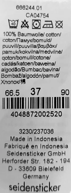 Seidensticker Herrenhemd weiß Gr. S – Vorschau 4
