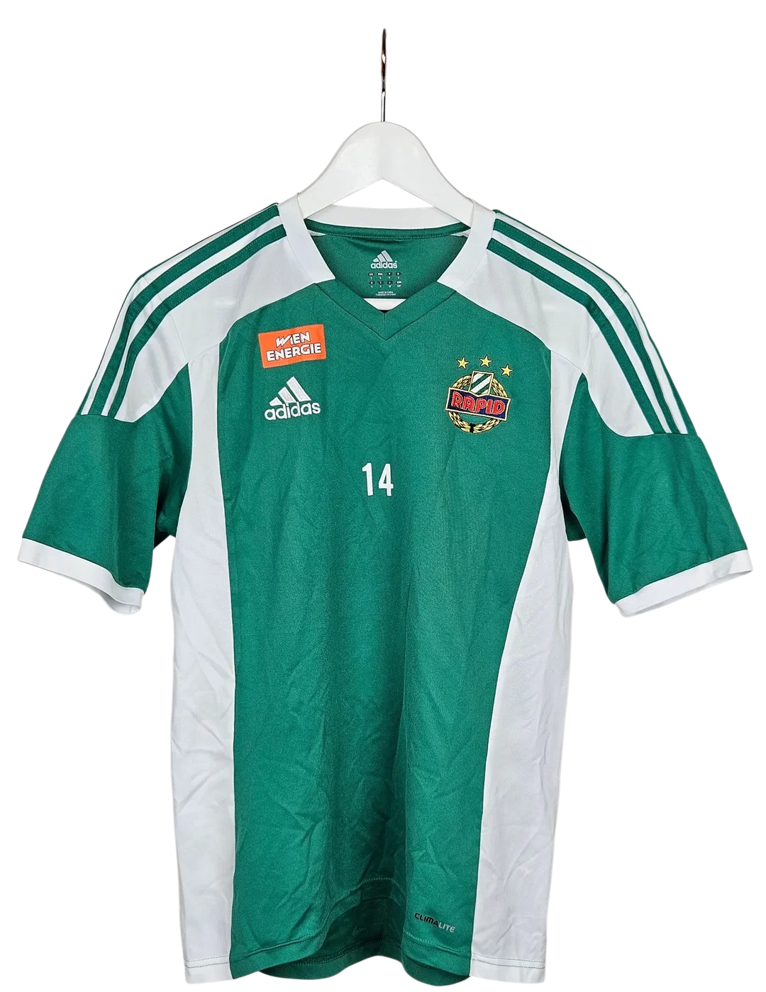 Adidas Rapid Herren Fussball Trikot, grün - Gr. S - Bild 4
