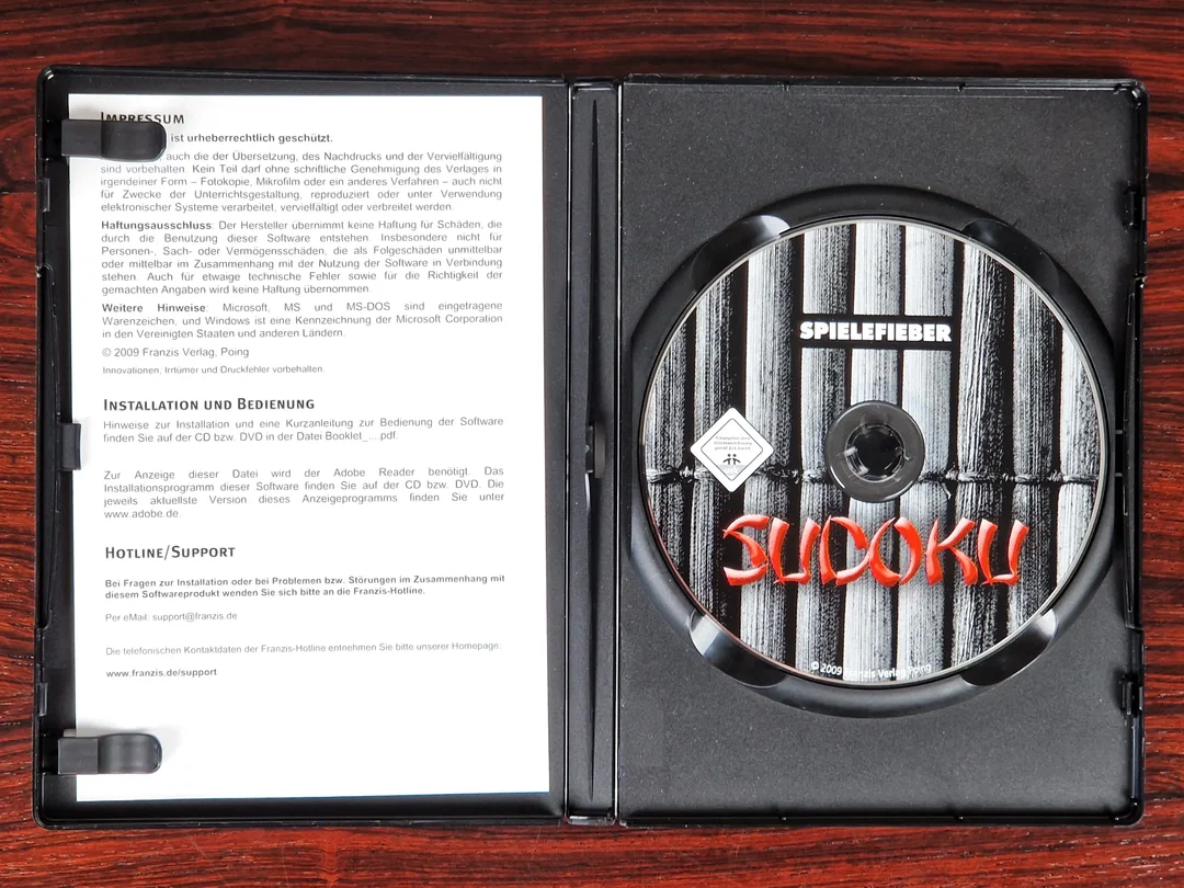 100.000 Sudoku - Spielefieber - PC-Spiel - CD-ROM – Bild 3