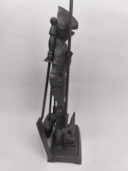 Gusseisener Kaminritter - Kaminbesteck - Bild 2