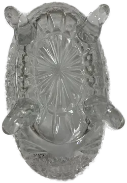 Süßigkeitenschale Glas ovel 15 cm lang - Bild 2