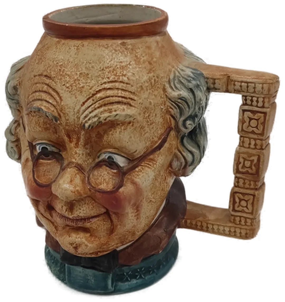 Skurrile Gesichts-Krügerl Set – 3-teiliges Keramik-Design von Krossinger Ag – Bild 2