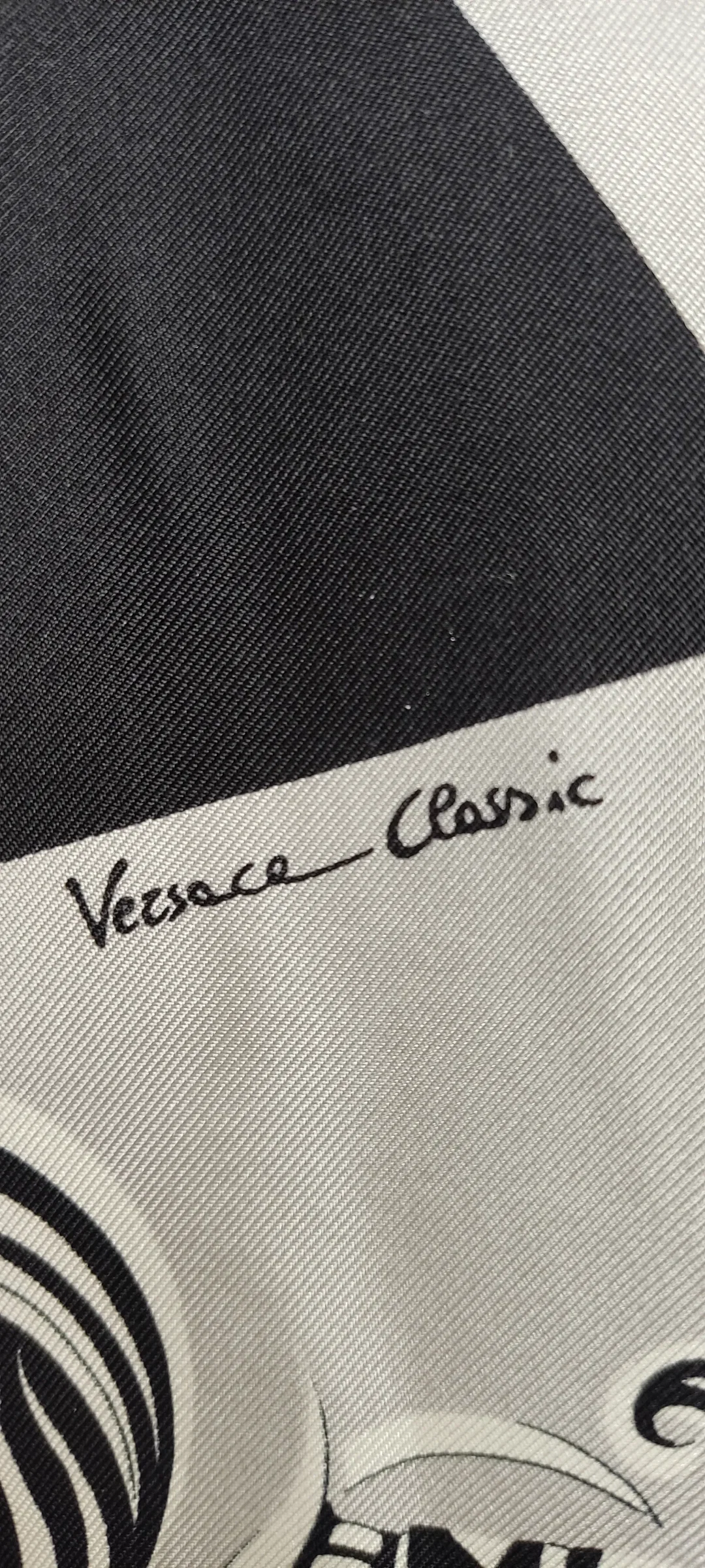 Versace Midikleid Asymmetrisch Seide One-Shoulder | Party-Ikone Göße 50 / 4XL – Bild 10