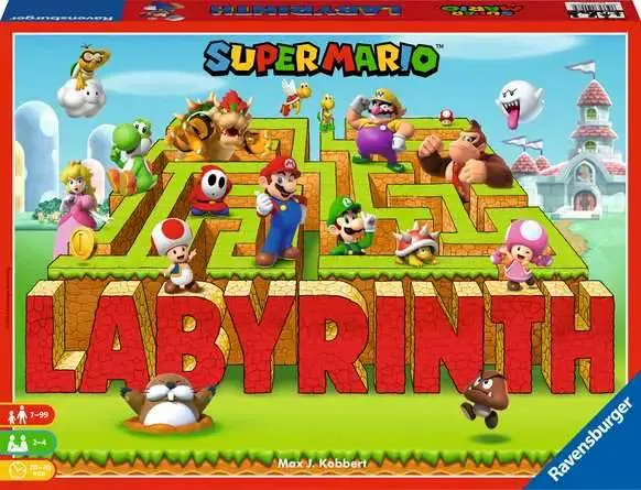 Super Mario Labyrinth – Ravensburger Brettspiel | Familienspiel | 2–4 Spieler - Bild 1
