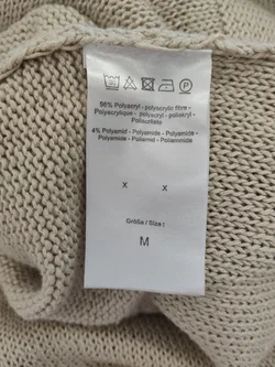 Bonita Damenpullover Beige Mit Schal | Wolle & Wärme - Bild 5