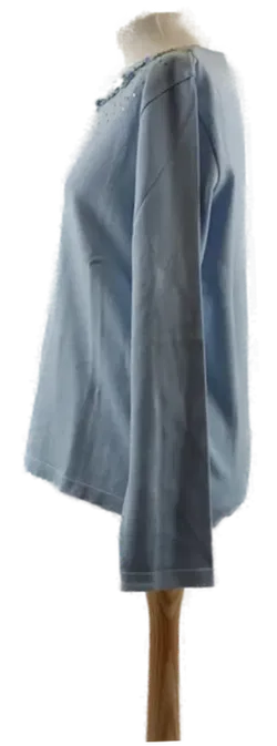 Olsen Damen Pullover mit Pailletten  - Bild 2