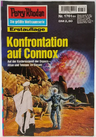 Romanheft Perry Rhodan Konfrontation auf Connox Erstauflage Nr.1761 - Bild 2