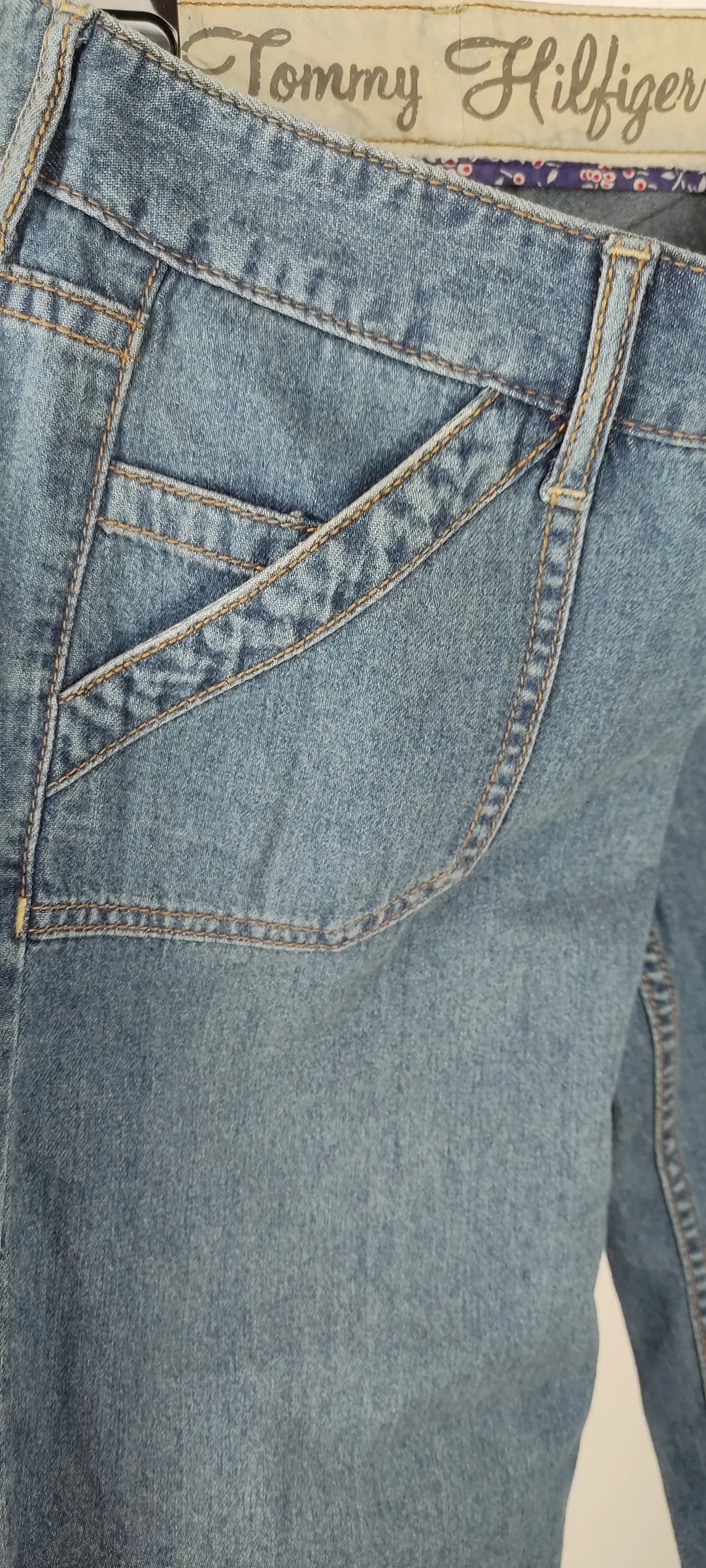 Jeans Tommy Hilfiger Crop-Jeans W37 EUR46 | Premium-Denim – Bild 5