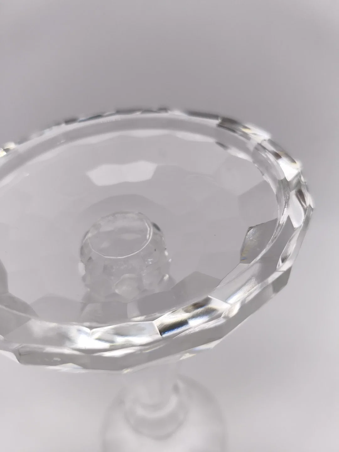 edler Kerzenständer, Bleikristall, Höhe 18cm – Bild 4