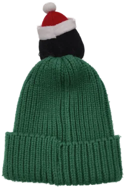 Weihnachtshaube Kinder, "Pinguin", Gr. 104-122cm – Vorschau 2