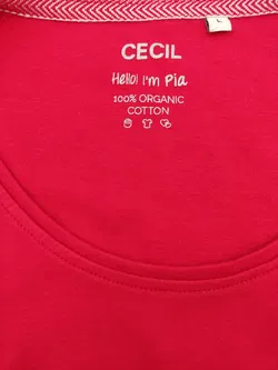 Cecil Damen Sweater Shirt langarm rot - L/40 - Bild 5