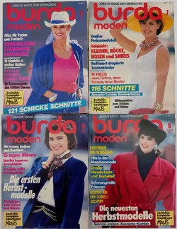 Burda Modezeitschrift 11 Hefte 1986 – Vorschau 2