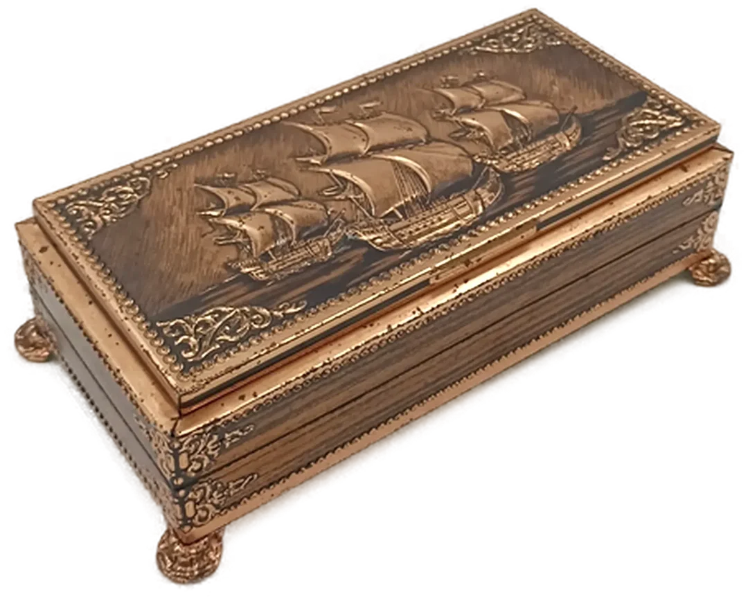 Delitzscher Pralinen Blechdose – Bild 1