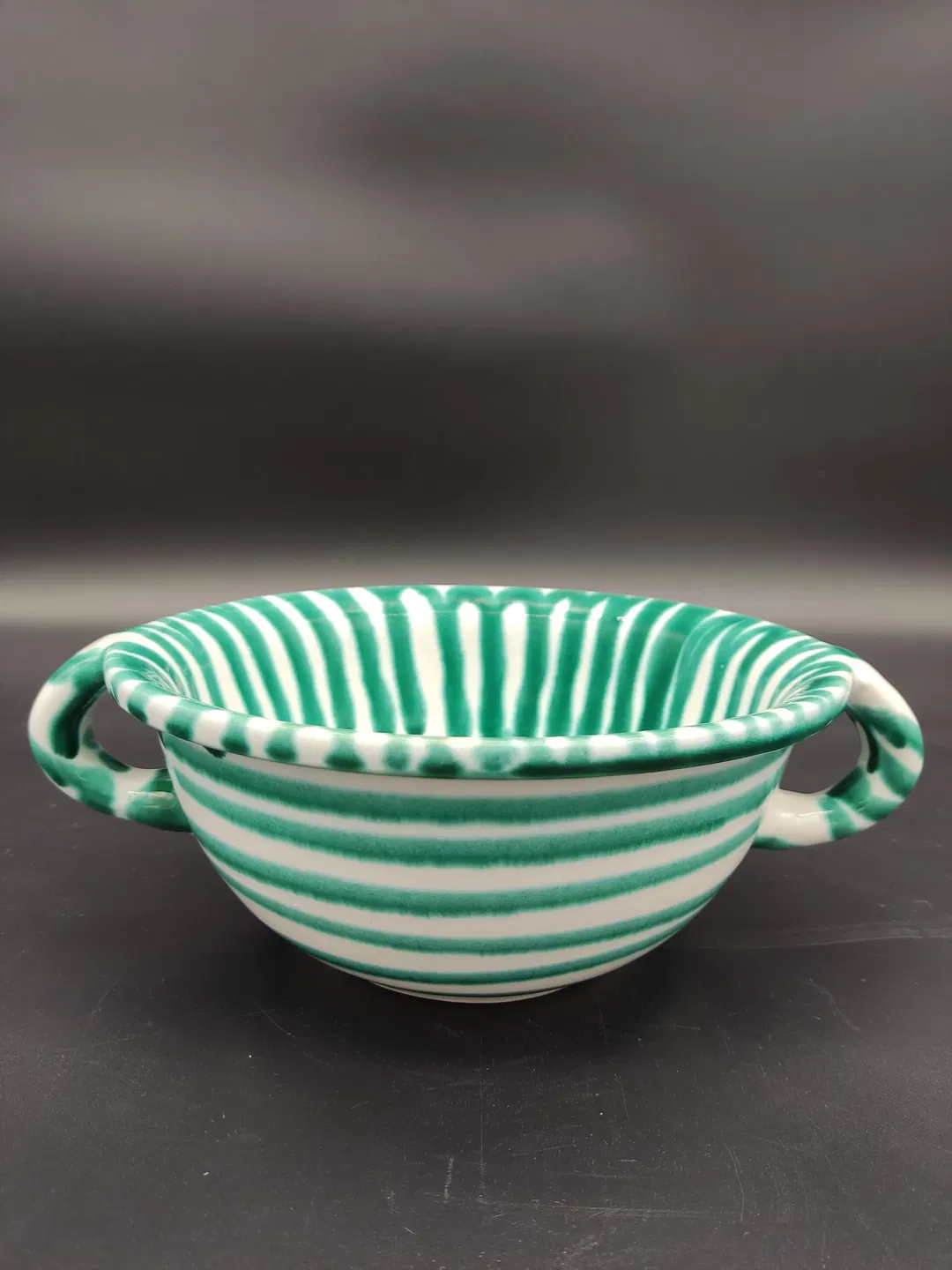 Gmundner Keramik Weitling Grüngeflammt - Bild 1