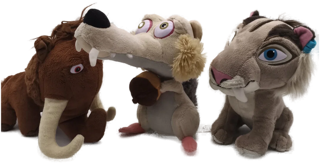 3 Plüschtiere "Ice Age", als Set  – Bild 2