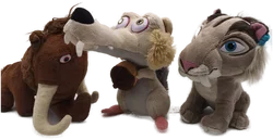 3 Plüschtiere "Ice Age", als Set  – Vorschau 2